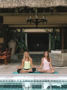 Introducing ARDERE Wellbeing Yoga by pool