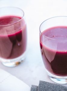 Beetroot Juice with spinach, apple & celery