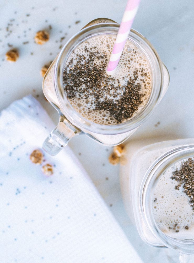 Tiger Lilly nut milk with chia seeds
