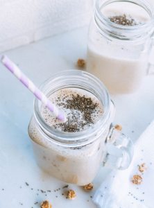 Tiger Lilly nut milk with chia seeds