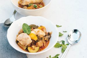 Red Lentil, Cayenne, Yellow Pepper Chicken Stew