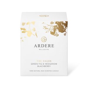 The Dales - Green Fig & Hedgerow Blackberry Scented ARDERE Aromatherapy Organic Natural Wax Candle