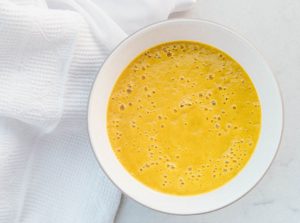 Carrot & coriander dairy free soup