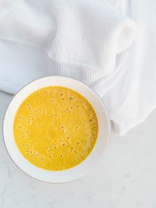 Carrot & coriander dairy free soup