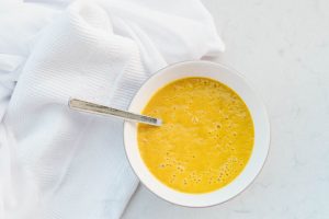 Carrot & coriander dairy free soup