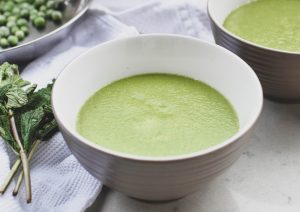 pea and mint soup