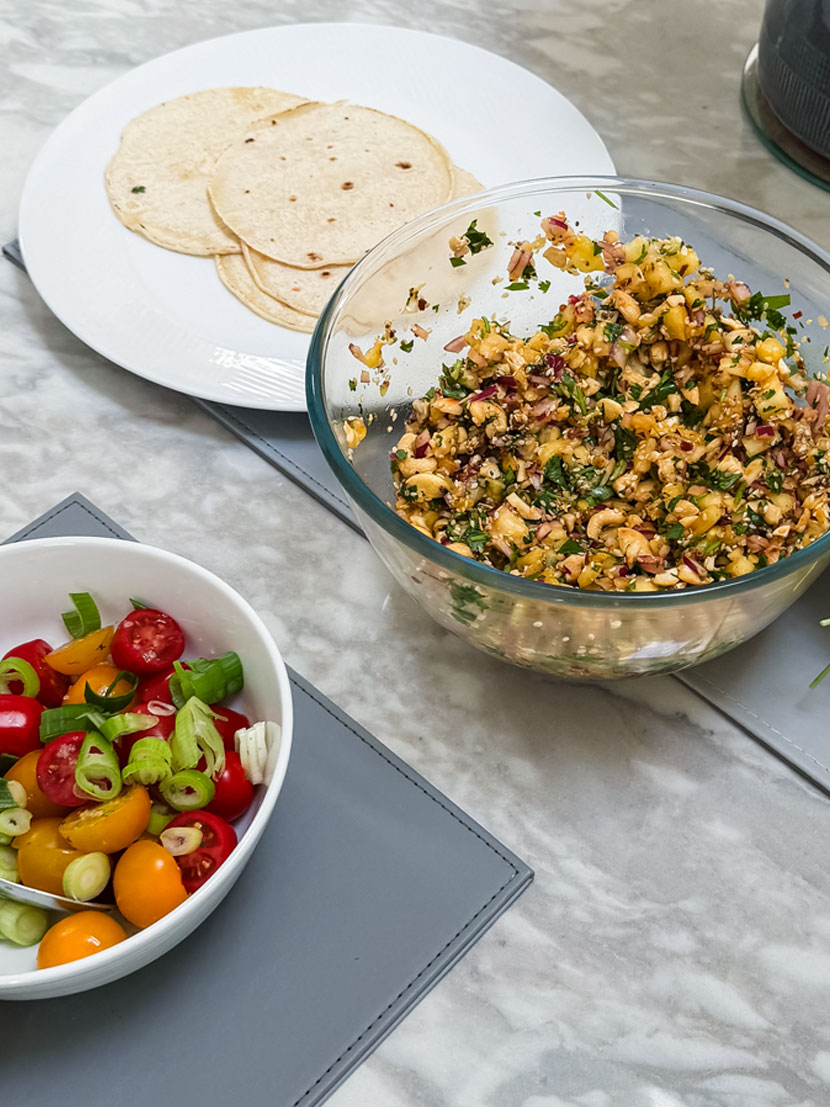 Pineapple Cashew Chilli Salsa